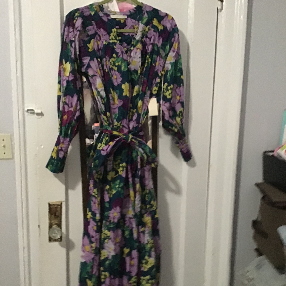 Maxi floral dress